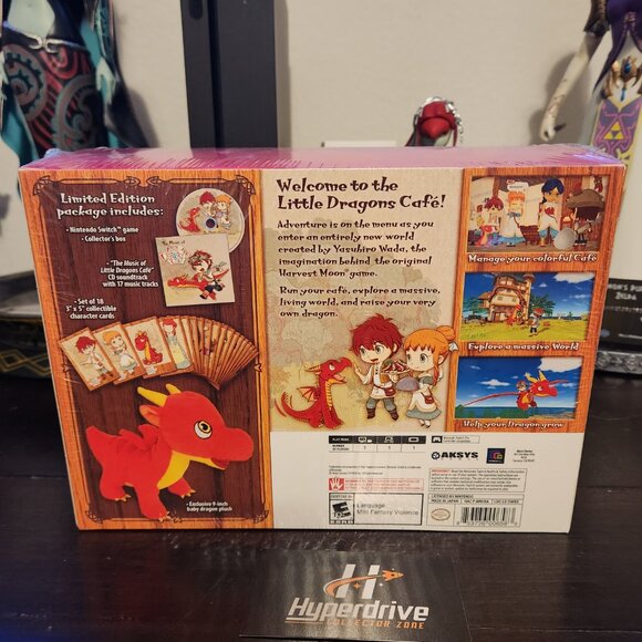 Little Dragons Cafe Limited Edition for Nintendo Switch SEALED - Picture 2 of 4